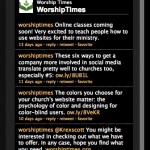 Twitter Stream Widget